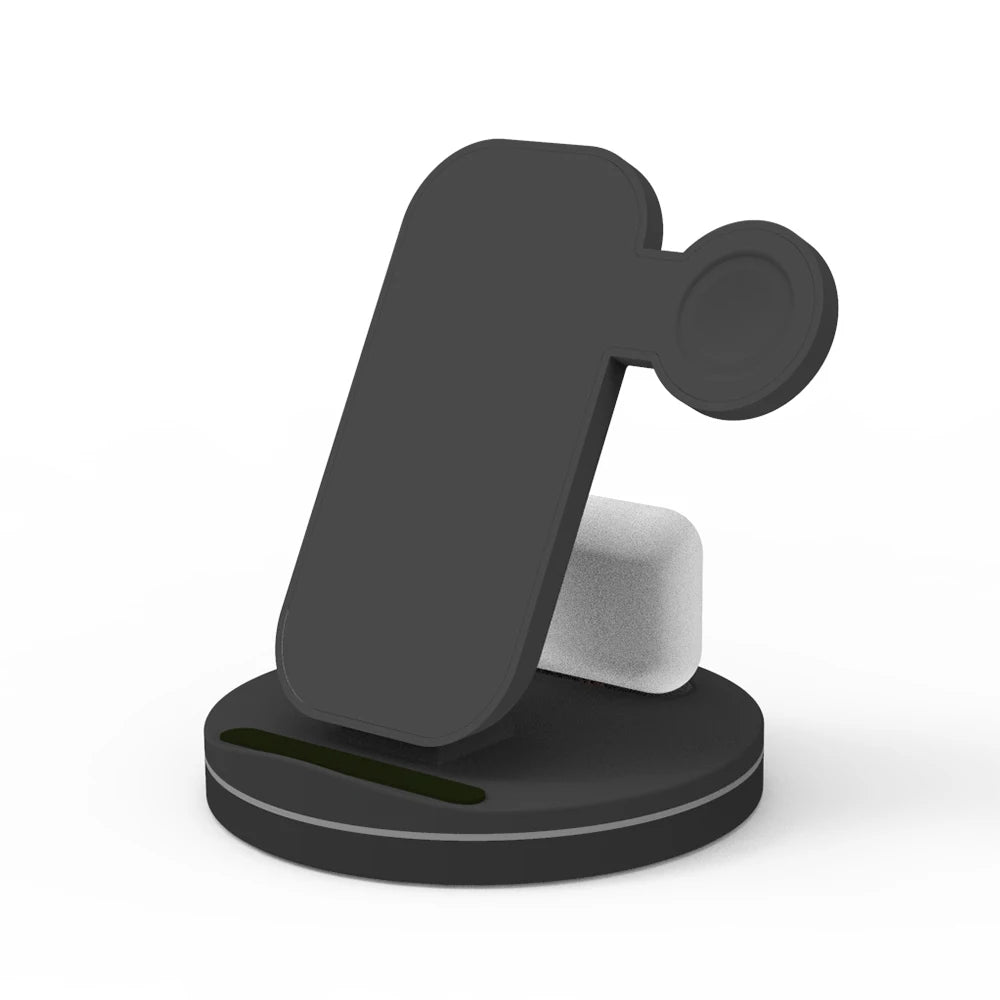 3-1 Wireless Charger Fast Charging Station Stand Compatible for Iwatch for Airpods for Apple Pro/1/2 Pencil for Iphone 13/12/11
