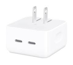 Dual USB C 35W Charger block